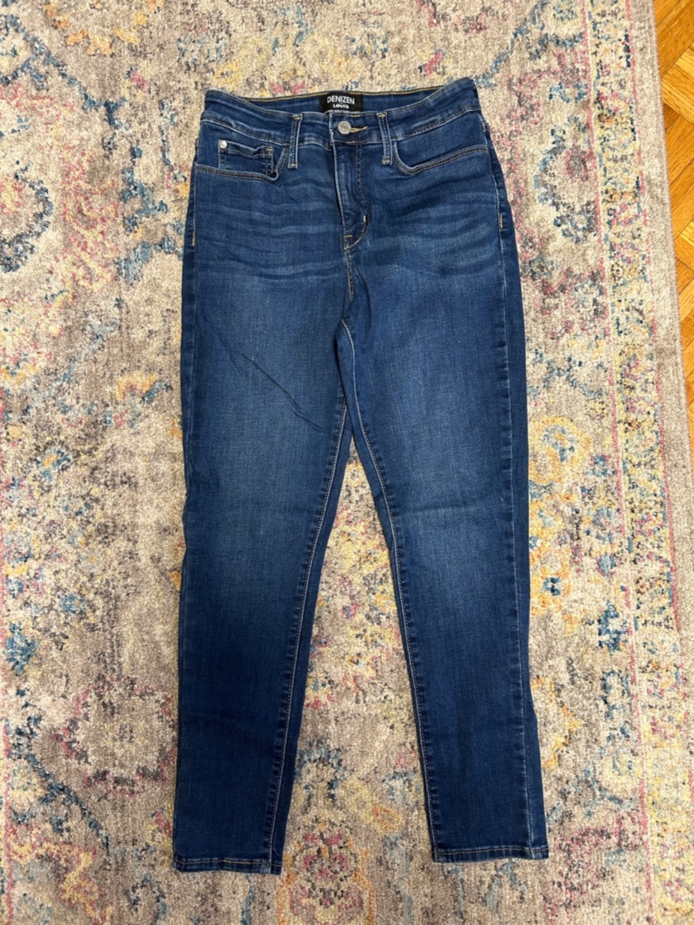 Denizen from Levi's Women's Deep Indigo Skinny Jeans